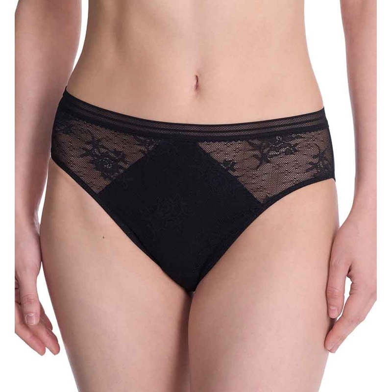 Natori Love Lace Hipster Panty (774351) – Black