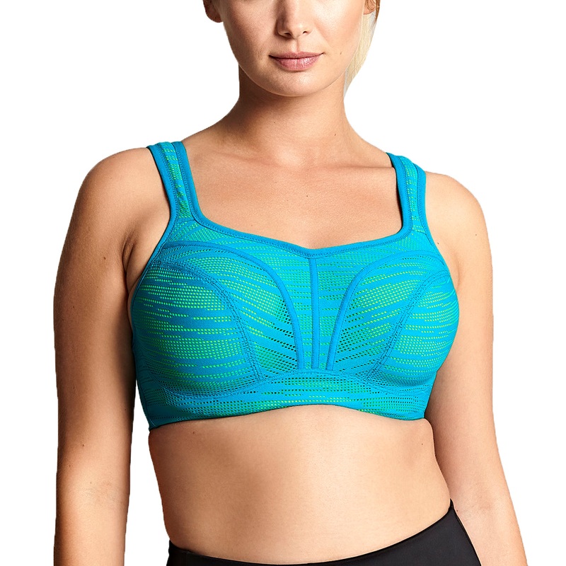 Panache Power Underwire Sports Bra (5021) – Teal/Lime