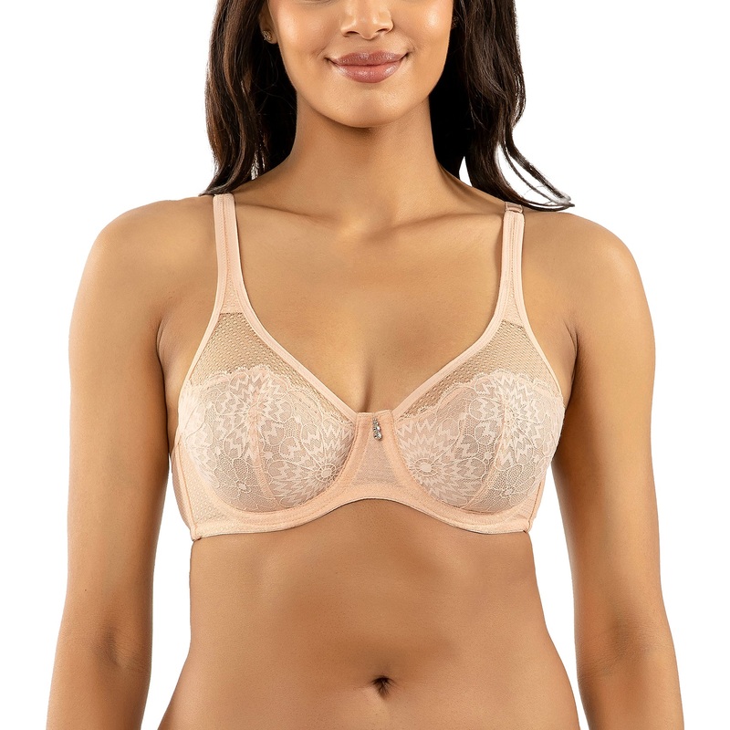 Parfait Luxlacy Unlined Underwire Bra (P9002) – Cameo Rose