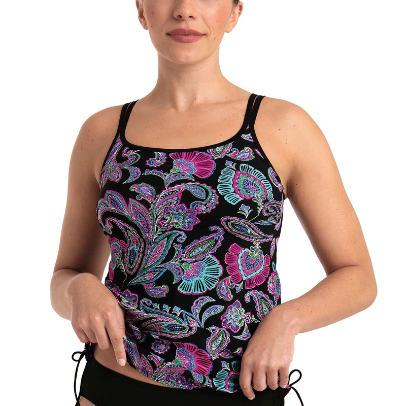 Anita Care Bohemia Alassio Adjustable Side Tankini (6596-1) – Black