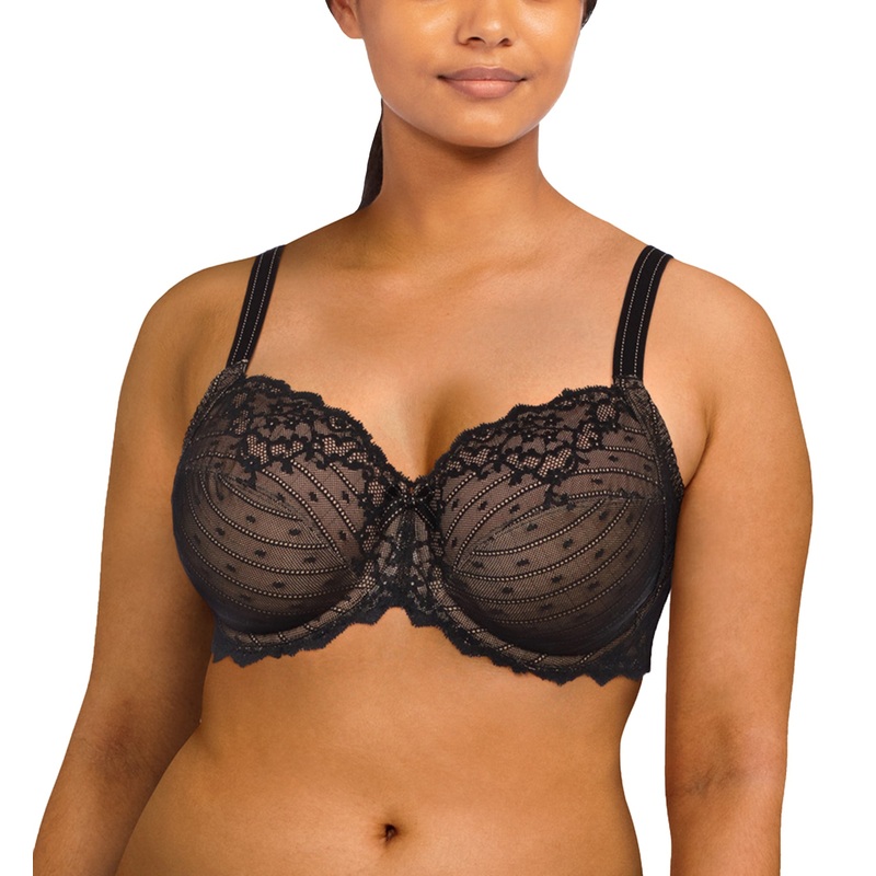 Chantelle Rive Gauche Full Coverage Underwire Bra (C32810) – Black