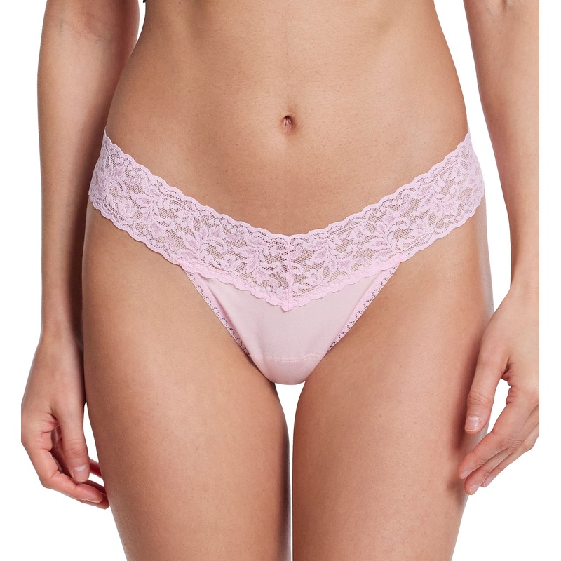 Hanky Panky Cotton Low Rise Thong (891581P) – Bliss