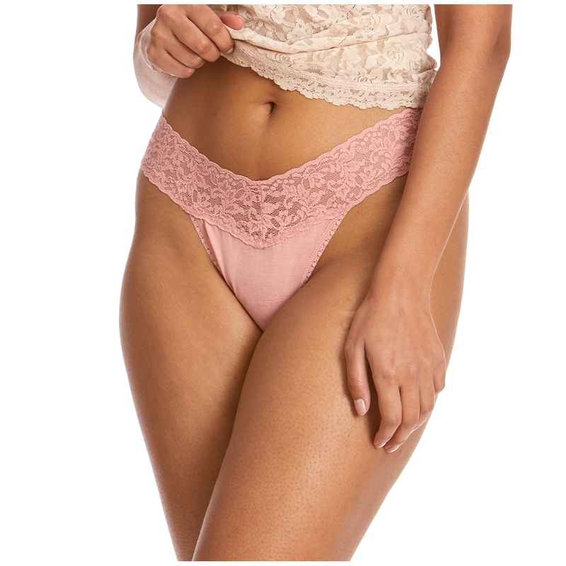 Hanky Panky Cotton Low Rise Thong (891581P) – Rooibos
