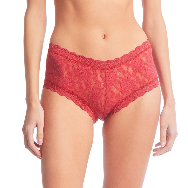 Hanky Panky Signature Lace Boyshort (4812P) – Burnt Sienna