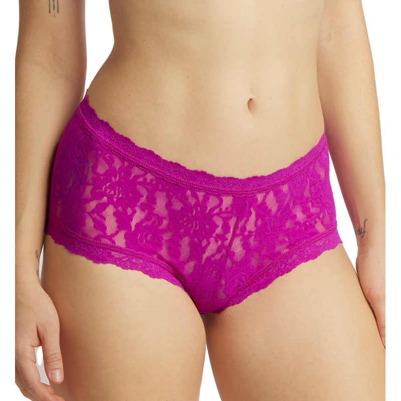 Hanky Panky Signature Lace Boyshort (4812P) – Countess Pink