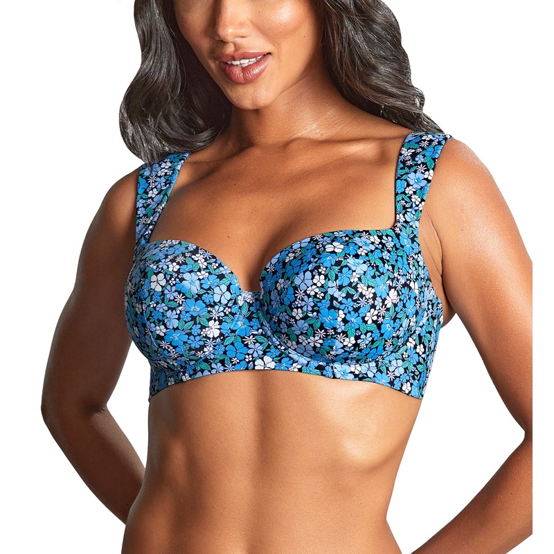 Panache Bette Balcony Underwire Bikini Top (SW1842) – Posy Print