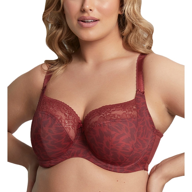 Sculptresse by Panache Chi Chi Balcony Underwire Bra (7695) – Red Animal