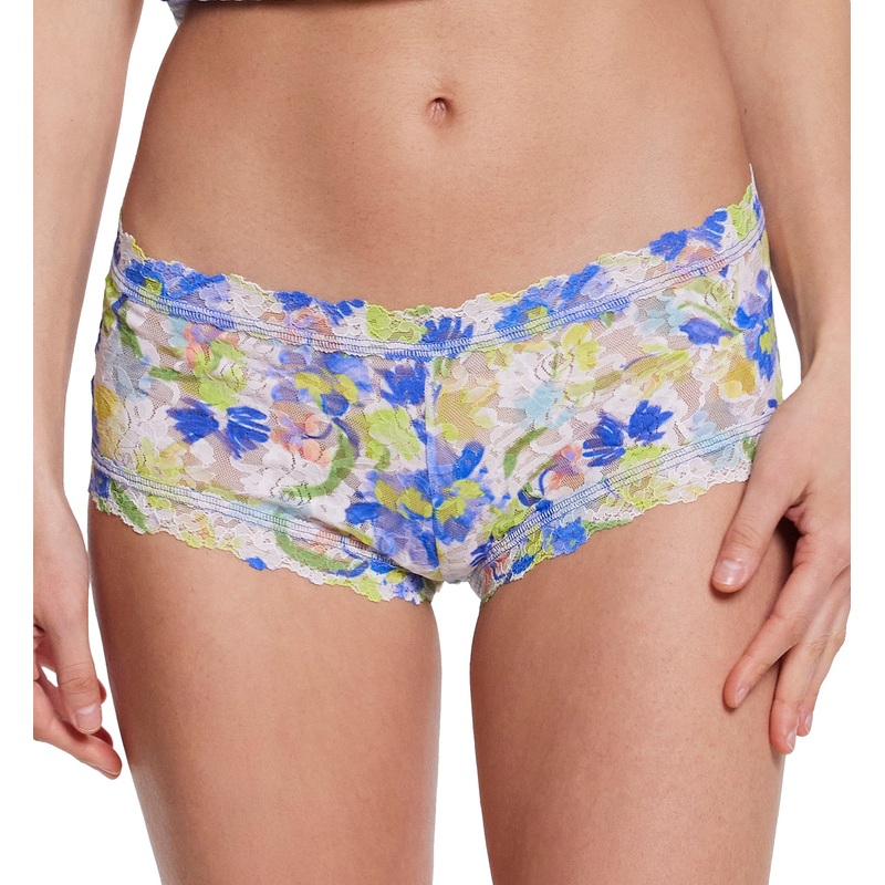 Hanky Panky Signature Lace Printed Boyshort (PR4812P) – Brush Strokes
