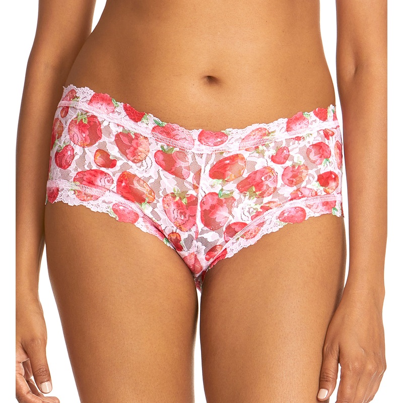 Hanky Panky Signature Lace Printed Boyshort (PR4812P) – Strawberry Fields