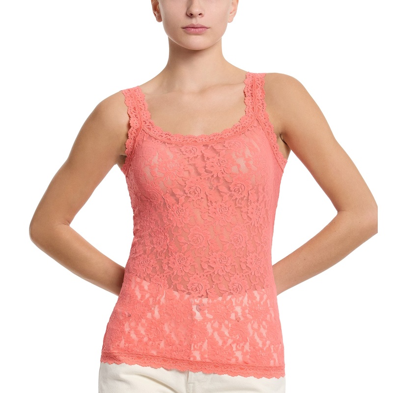 Hanky Panky Signature Lace Unlined Camisole (1390L) – Courageous Coral