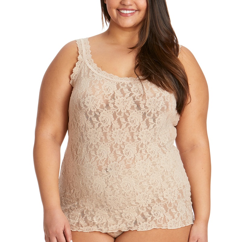 Hanky Panky Signature Lace Unlined Camisole PLUS (1390LX) – Chai