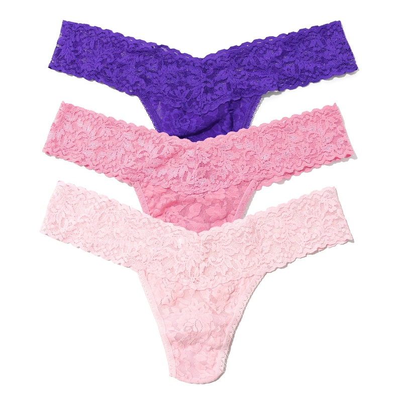 Hanky Panky 3-PACK Signature Lace Low Rise Thong (49113PK) – Heirloom