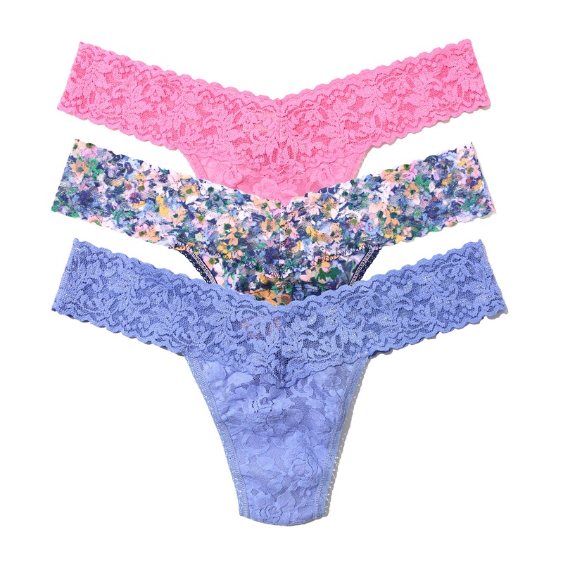 Hanky Panky 3-PACK Signature Lace Low Rise Thong (49113PK) – Staycation