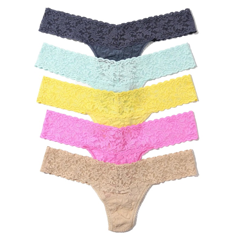 Hanky Panky 5-PACK Signature Lace Low Rise Thong (49115PK) – Cannes You Believe It