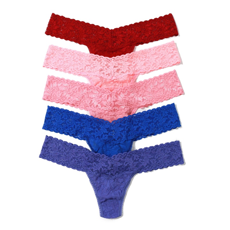Hanky Panky 5-PACK Signature Lace Low Rise Thong (49115PK) – Holiday23 FOLF