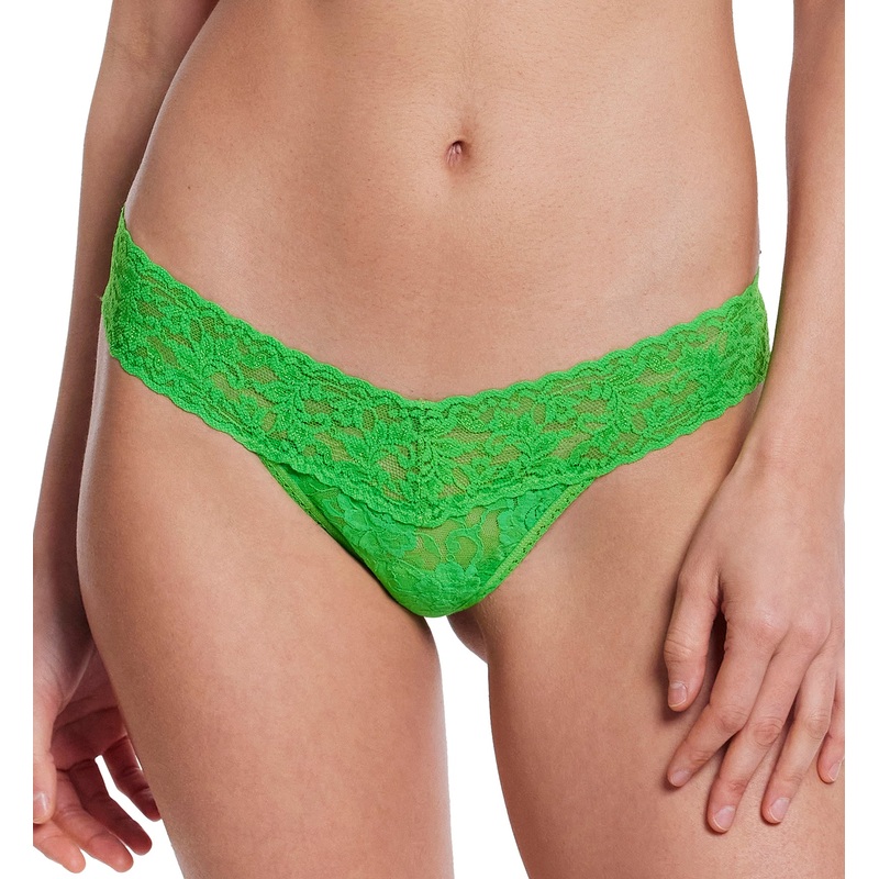 Hanky Panky Signature Lace Low Rise Thong (4911P) – Four Leaf Clover