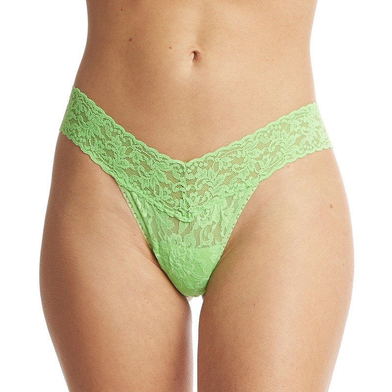 Hanky Panky Signature Lace Low Rise Thong (4911P) – Kiwi Punch