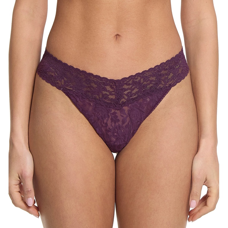 Hanky Panky Signature Lace Original Rise Thong (4811P) – Stone Fruit