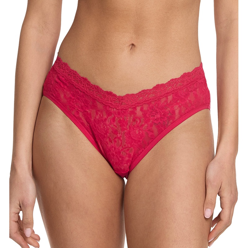 Hanky Panky Signature Lace V-Front High Cut Brief (482274) – Beet Juice