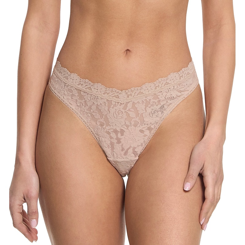 Hanky Panky Signature Lace V-Front High Cut Thong (481854) – Chai