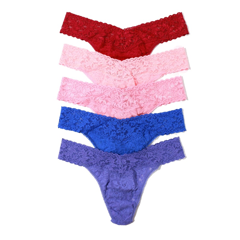Hanky Panky 5-PACK Signature Lace Original Rise Thong (48115PK) – Holiday23 FOLF