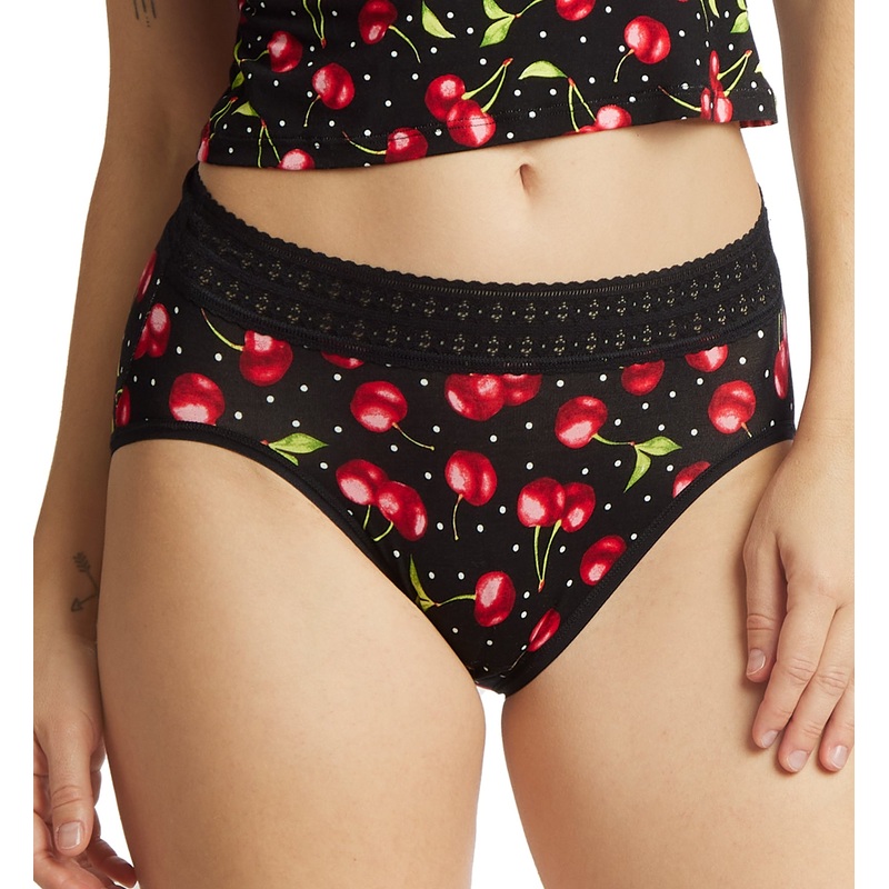Hanky Panky DreamEase Printed French Brief (PR682464) – Cherry Bomb