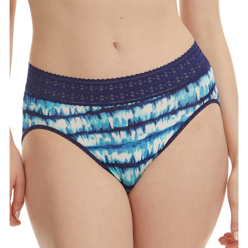Hanky Panky DreamEase Printed French Brief (PR682464) – Indigo Stripe