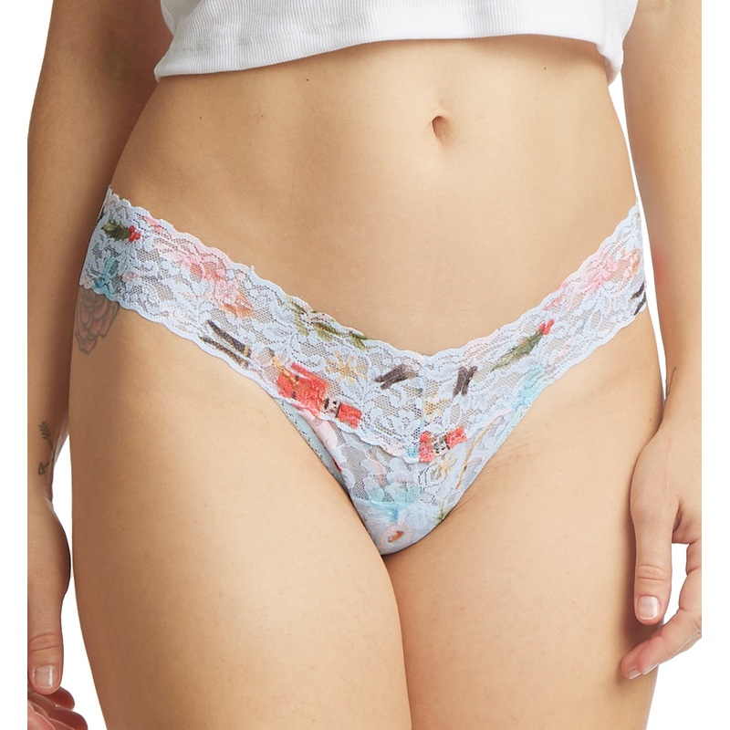 Hanky Panky Signature Lace Printed Low Rise Thong (PR4911P) – Ballerina Dreaming