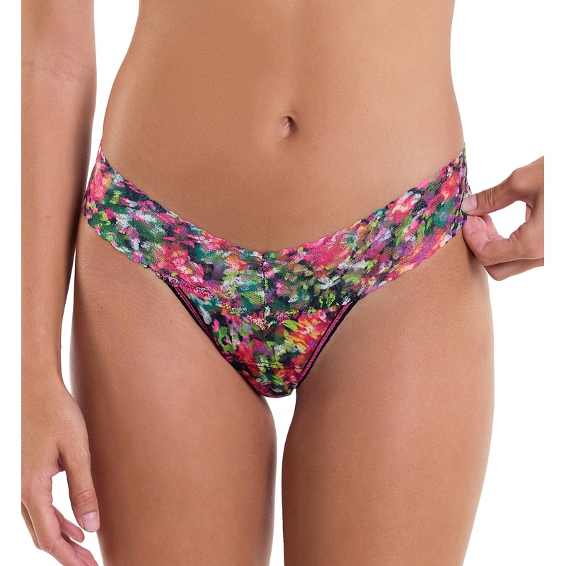 Hanky Panky Signature Lace Printed Low Rise Thong (PR4911P) – Celebration