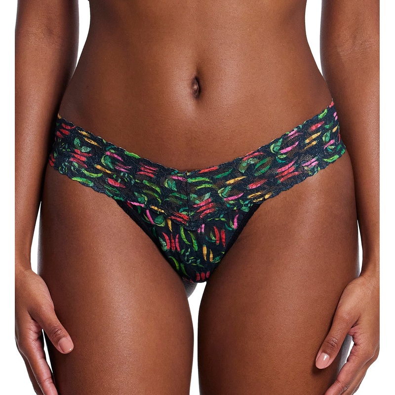 Hanky Panky Signature Lace Printed Low Rise Thong (PR4911P) – Extra Spice
