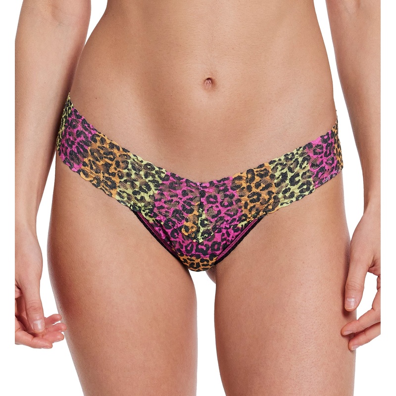 Hanky Panky Signature Lace Printed Low Rise Thong (PR4911P) – It’s Electric