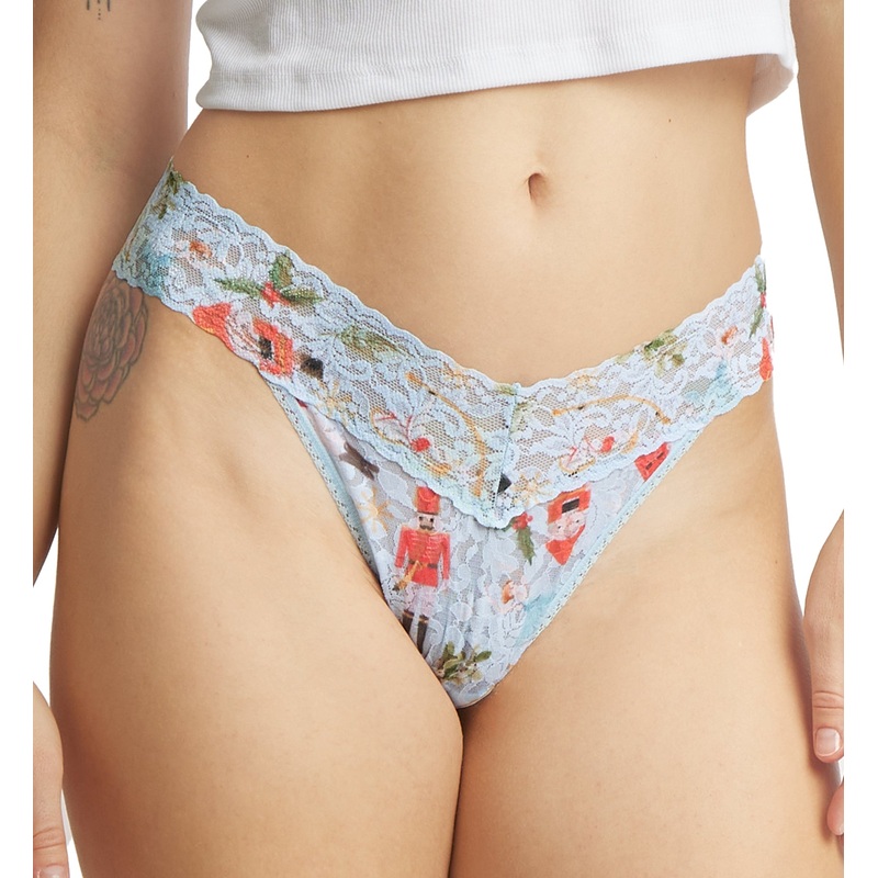Hanky Panky Signature Lace Printed Original Rise Thong (PR4811P) – Ballerina Dreaming