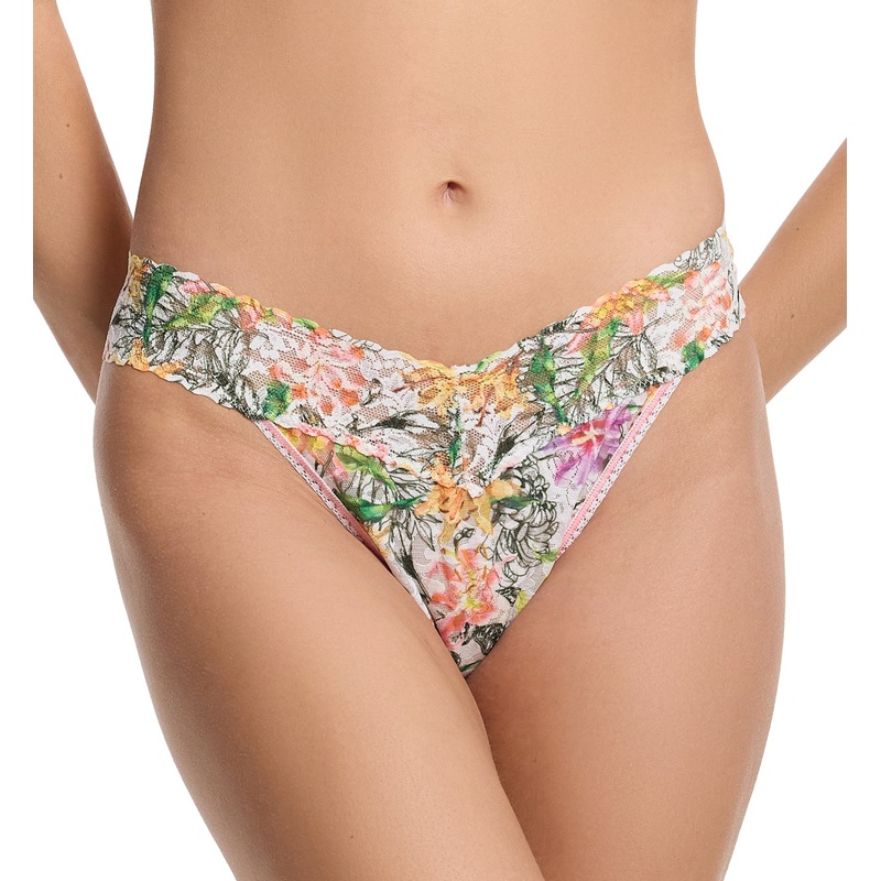 Hanky Panky Signature Lace Printed Original Rise Thong (PR4811P) – Botany