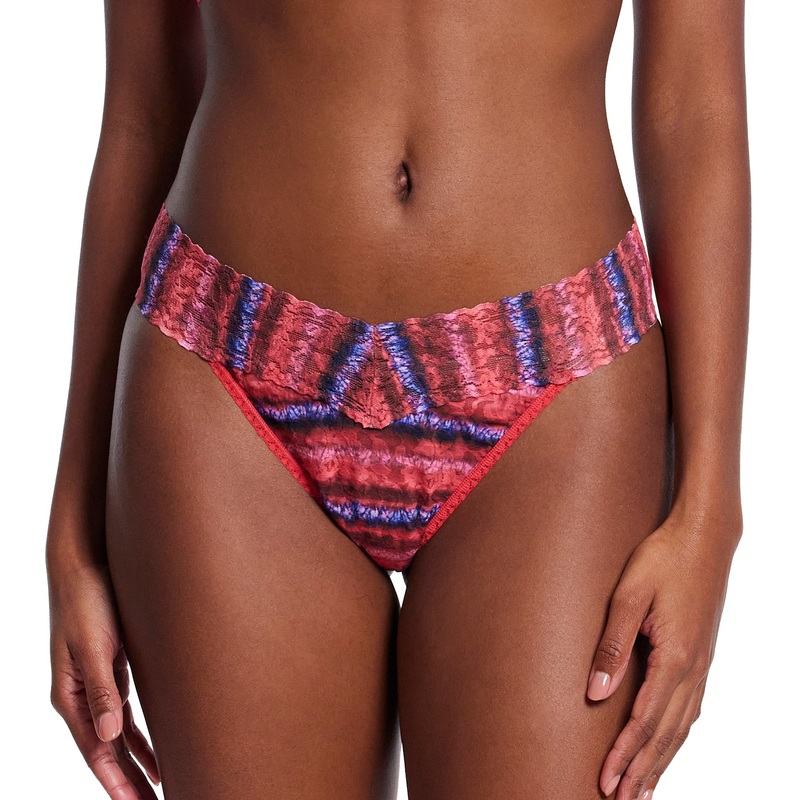 Hanky Panky Signature Lace Printed Original Rise Thong (PR4811P) – Dip Dye