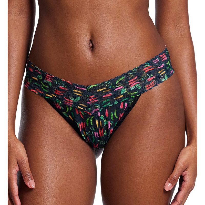 Hanky Panky Signature Lace Printed Original Rise Thong (PR4811P) – Extra Spice
