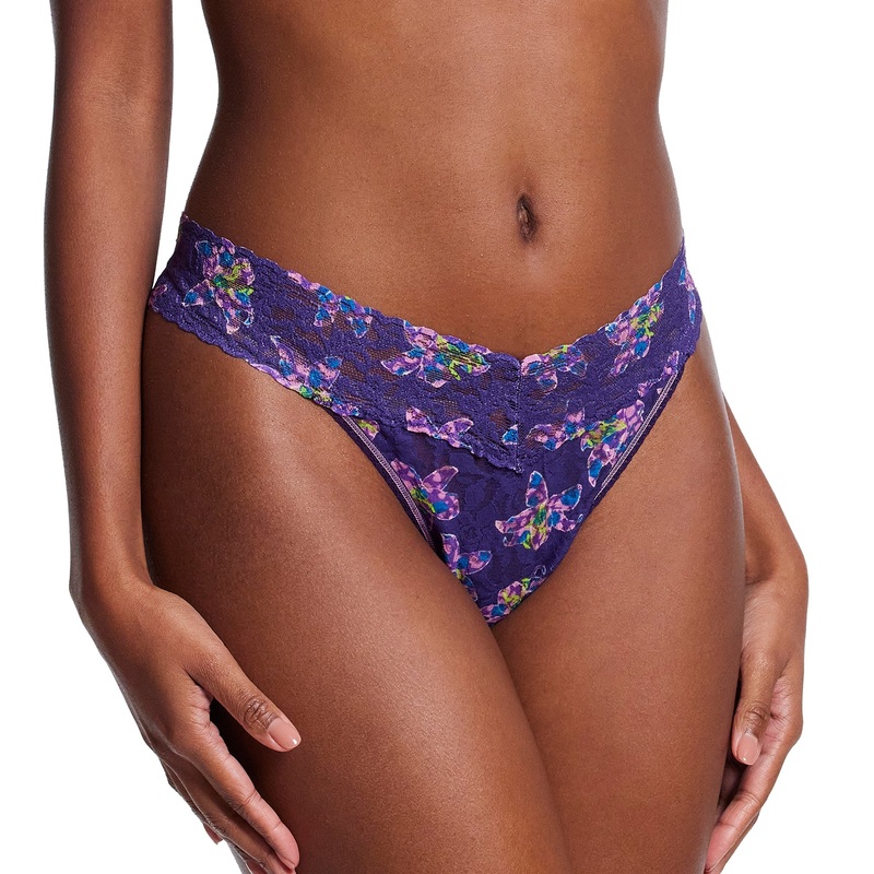 Hanky Panky Signature Lace Printed Original Rise Thong (PR4811P) – Fleurs Por Moi