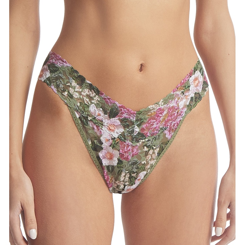 Hanky Panky Signature Lace Printed Original Rise Thong (PR4811P) – Florist