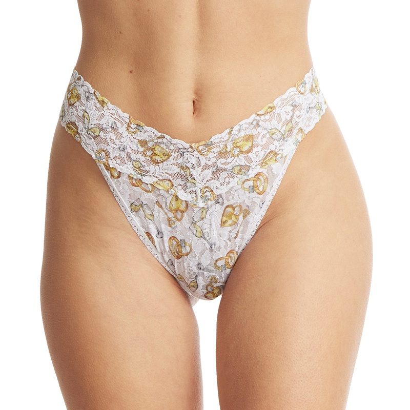 Hanky Panky Signature Lace Printed Original Rise Thong (PR4811P) – Forever Gold