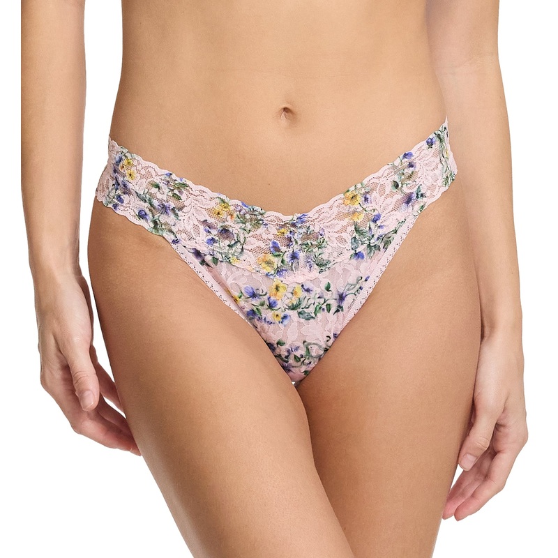 Hanky Panky Signature Lace Printed Original Rise Thong (PR4811P) – Heirloom
