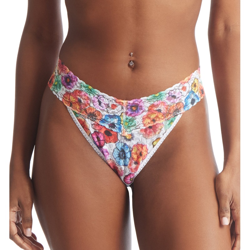 Hanky Panky Signature Lace Printed Original Rise Thong (PR4811P) – Linger Awhile