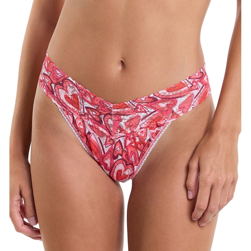 Hanky Panky Signature Lace Printed Original Rise Thong (PR4811P) – Lots Of Love