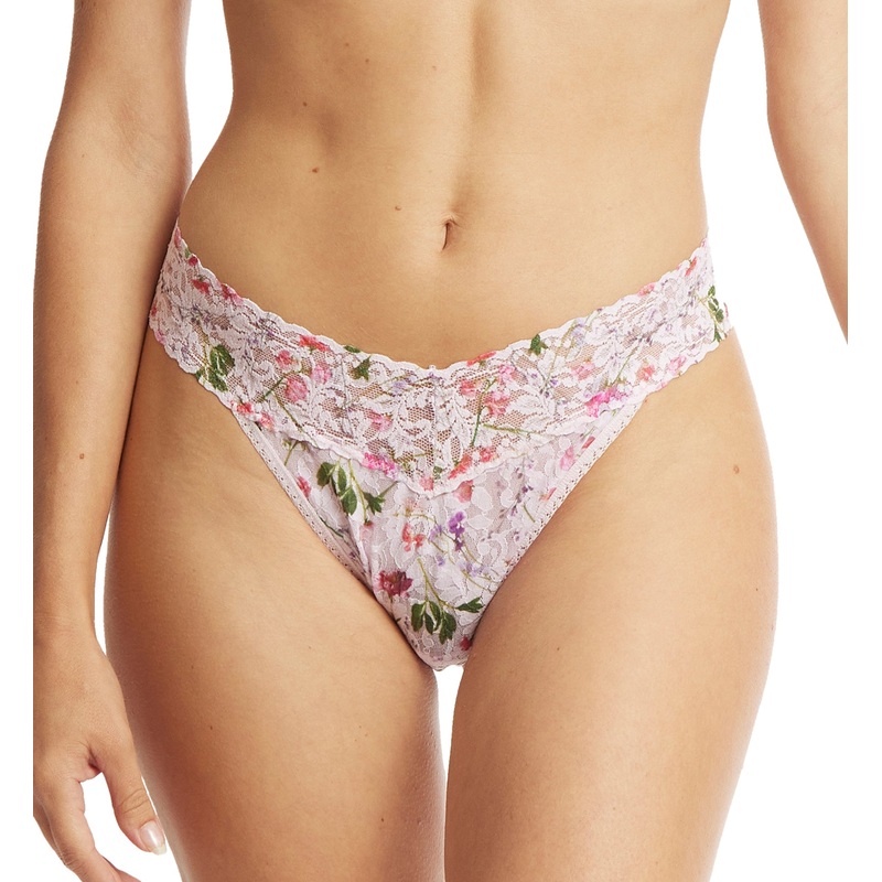 Hanky Panky Signature Lace Printed Original Rise Thong (PR4811P) – Rise and Vines