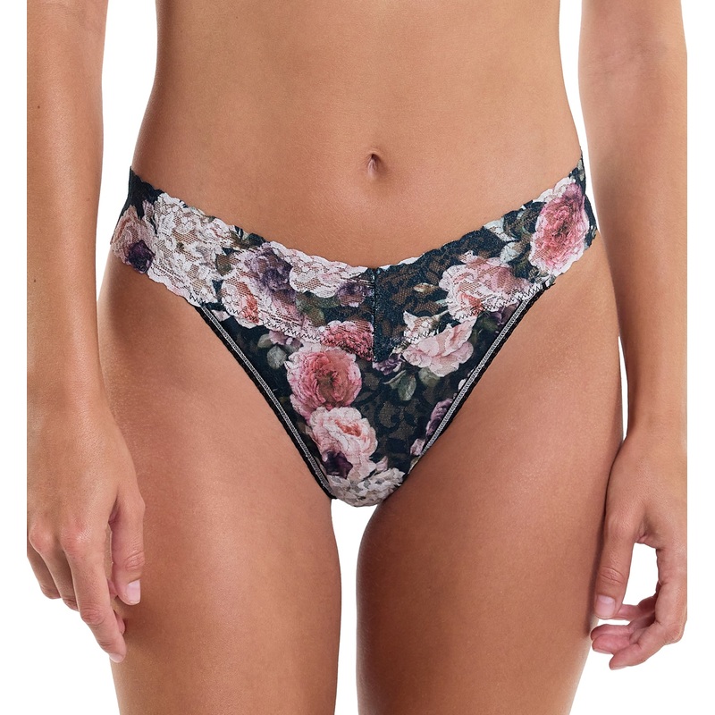 Hanky Panky Signature Lace Printed Original Rise Thong (PR4811P) – Romantique