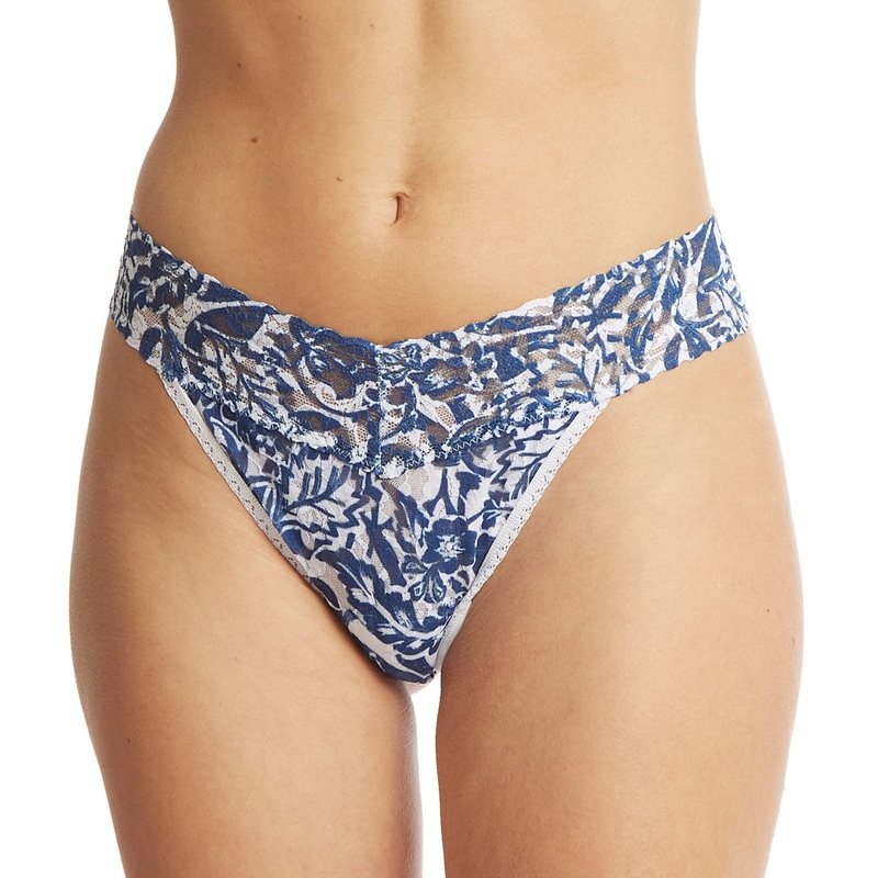 Hanky Panky Signature Lace Printed Original Rise Thong (PR4811P) – Sketchbook Floral