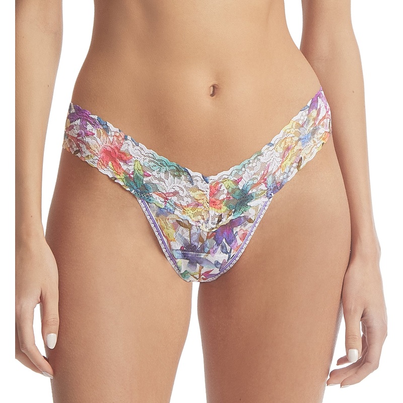 Hanky Panky Signature Lace Printed Original Rise Thong (PR4811P) – Still Blooming