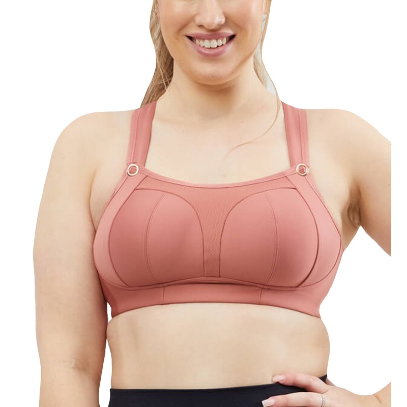 Cake PopCorn Nonwire Nursing Sports Bra (27-1065, 28-1065 & 29-1065) – Brick