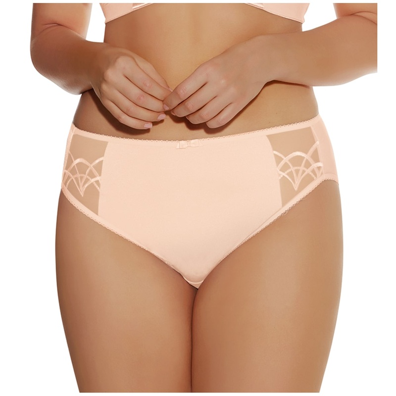 Elomi Cate Matching Embroidered Panty Brief (4035) – Latte