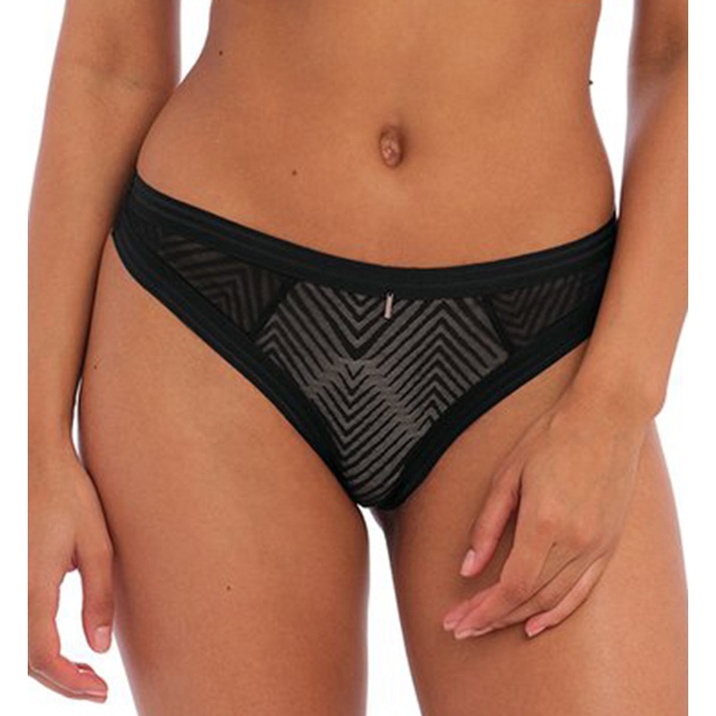 Freya Tailored Brazilian Panty (401171) – Black