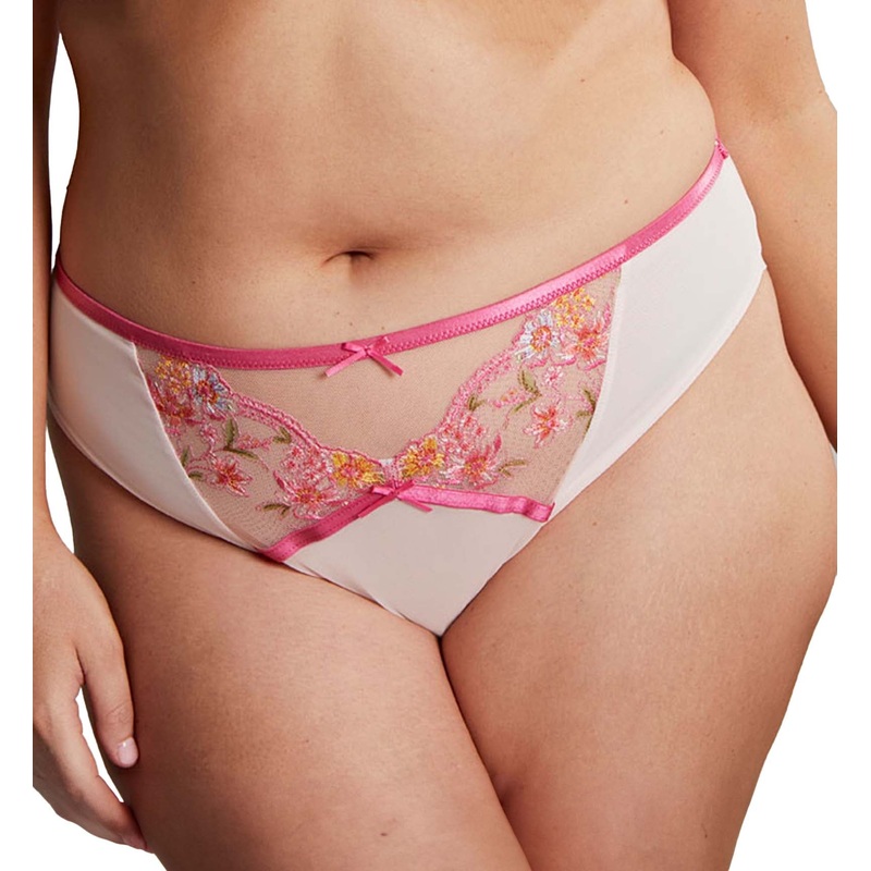 Sculptresse by Panache Eden High Leg Brief (10912) – Pink
