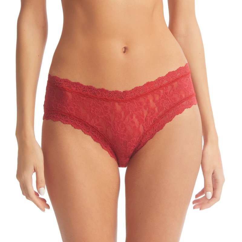 Hanky Panky Signature Lace V-Front Cheeky Brief (482454) – Burnt Sienna